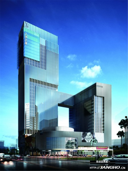 Edificio Jiuzhou de Guangxi Liuzhou