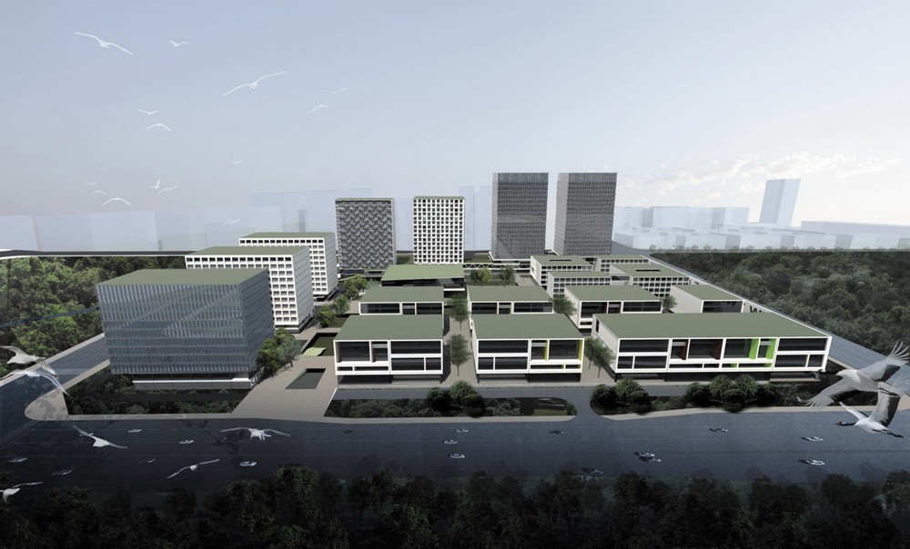 Nouvelle Cité de logiciels à Xi’an