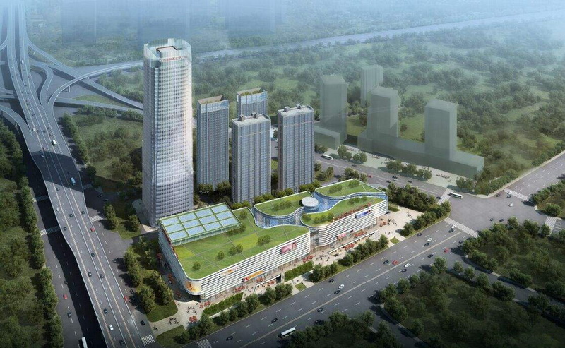 Phượng hoàng văn hóa plaza ở hefei, anhui