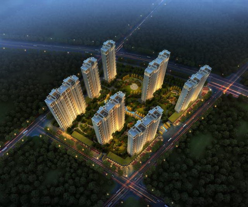 Poly lingxiushan project in Lanzhou City, Gansu Province