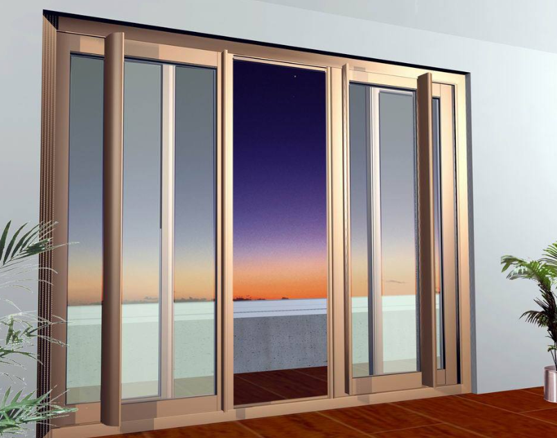 铝合金门窗的系列名称是根据门窗的厚度结构尺寸来区分的
